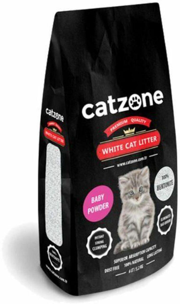 Catzone Litter, Baby Powder