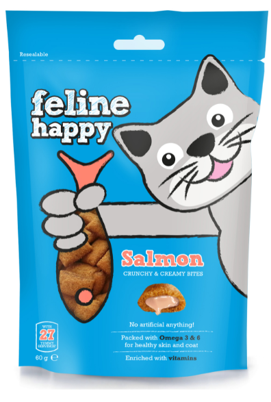 Feline Happy Salmon