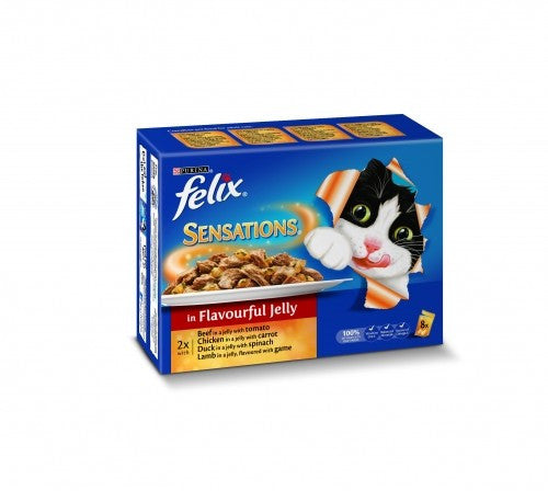 Felix Sensations Meat, 12 pack