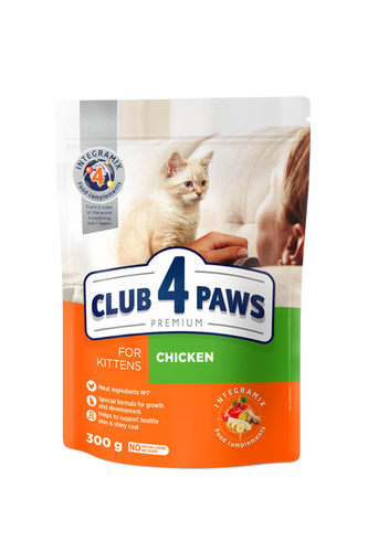 CLUB 4 PAWS Premium Pouches with Kitten Chicken Gravy