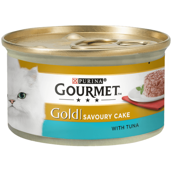 Gourmet Gold tins Savoury cake with Tuna, 85g