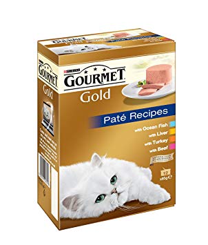 Gourmet Gold tins Pate Recipes ,8 Pack (Blue), (8 x 85g)