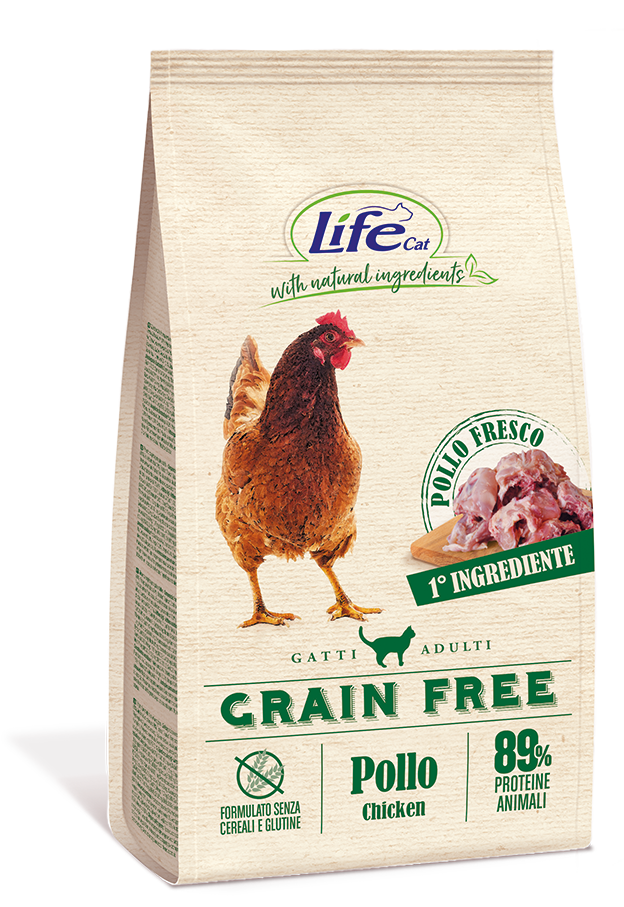 LifeCat Cat dry, Grain Free Chicken