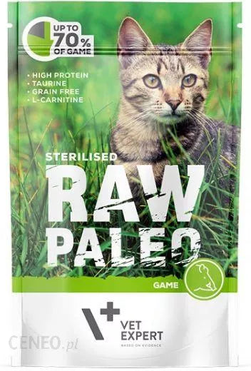 Raw Paleo Cat Pouches, 100g - Sterilised (Game)