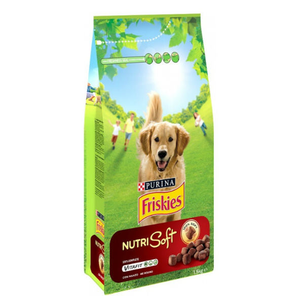 Friskies dog food Nutri Soft Taste Beef, 1.5 kgs