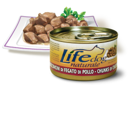 Life Dog Chunks Of Chicken Liver