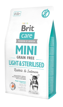 Brit Care Mini Light & Sterilised, 2 kg