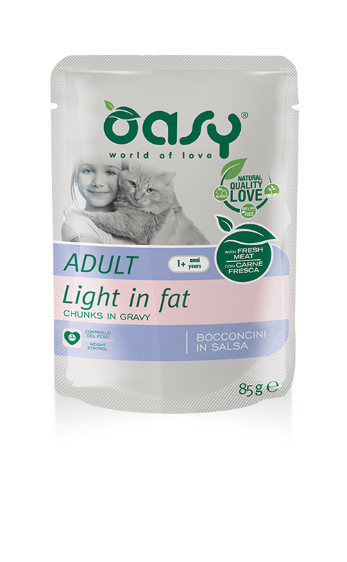 Oasy chunks in gravy pouches - Light in Fat, 85g