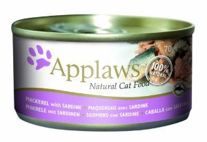 Applaws Cat Tin Mackerel with Sardines