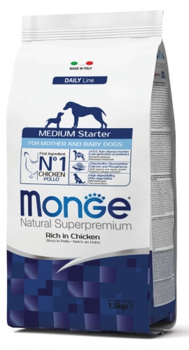 Monge Dog Dry Medium Starter Mother & Baby