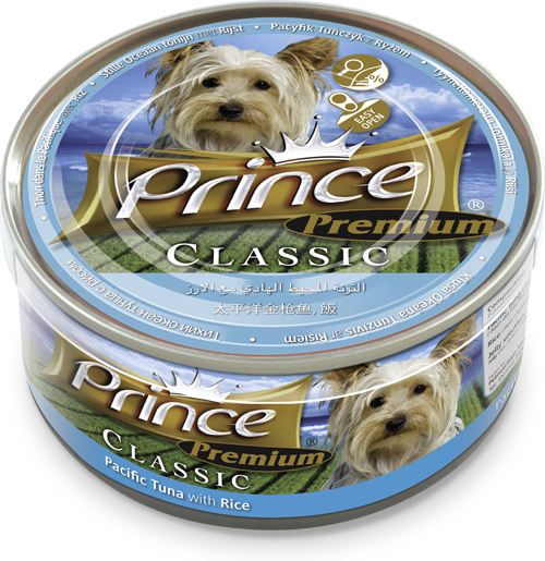 Prince dog Premium Pacific Tuna & Rice, 170g