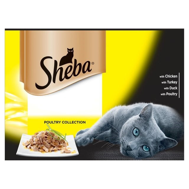 Sheba Cat Food Delice with Poultry (4pack)