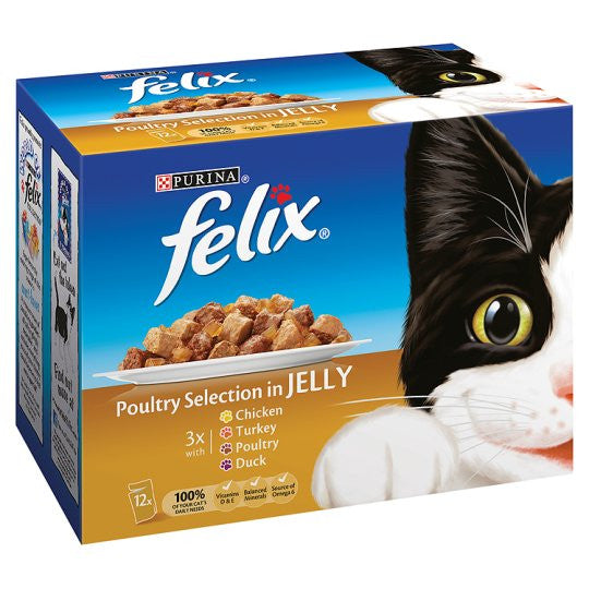 Felix Poultry Selection in Jelly - 12 Pack