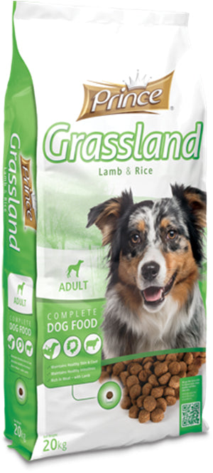 Prince dry food Grassland (lamb & rice), 20kgs