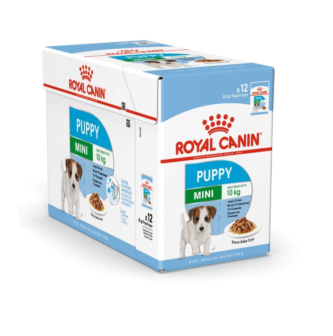 Royal canin Puppy Mini 12 pack pouches (12x85g)