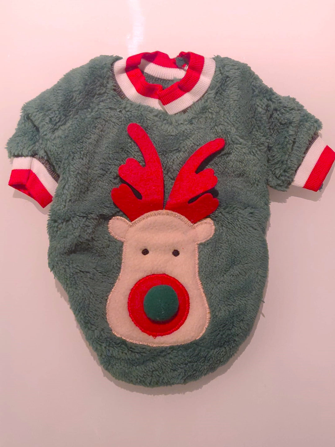 Reindeer Jumper Green