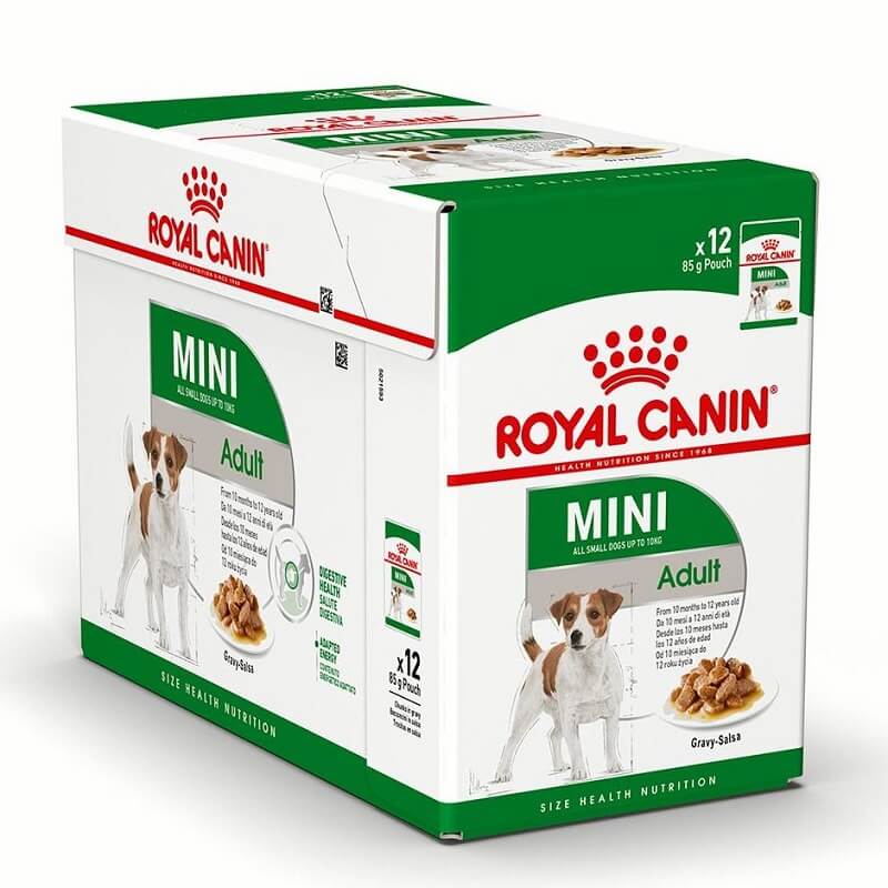 Royal canin Adult Mini 12 pack pouches (12x85g)
