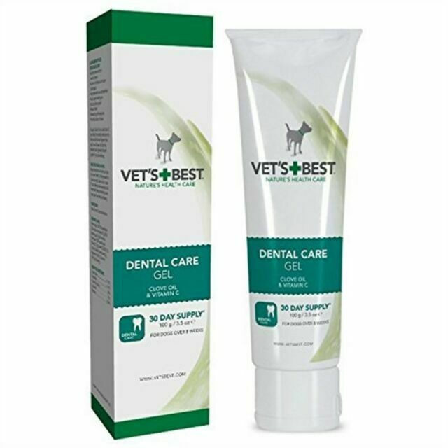 Vet's Best Dental gel toothpaste + silicone finger brush, 100g