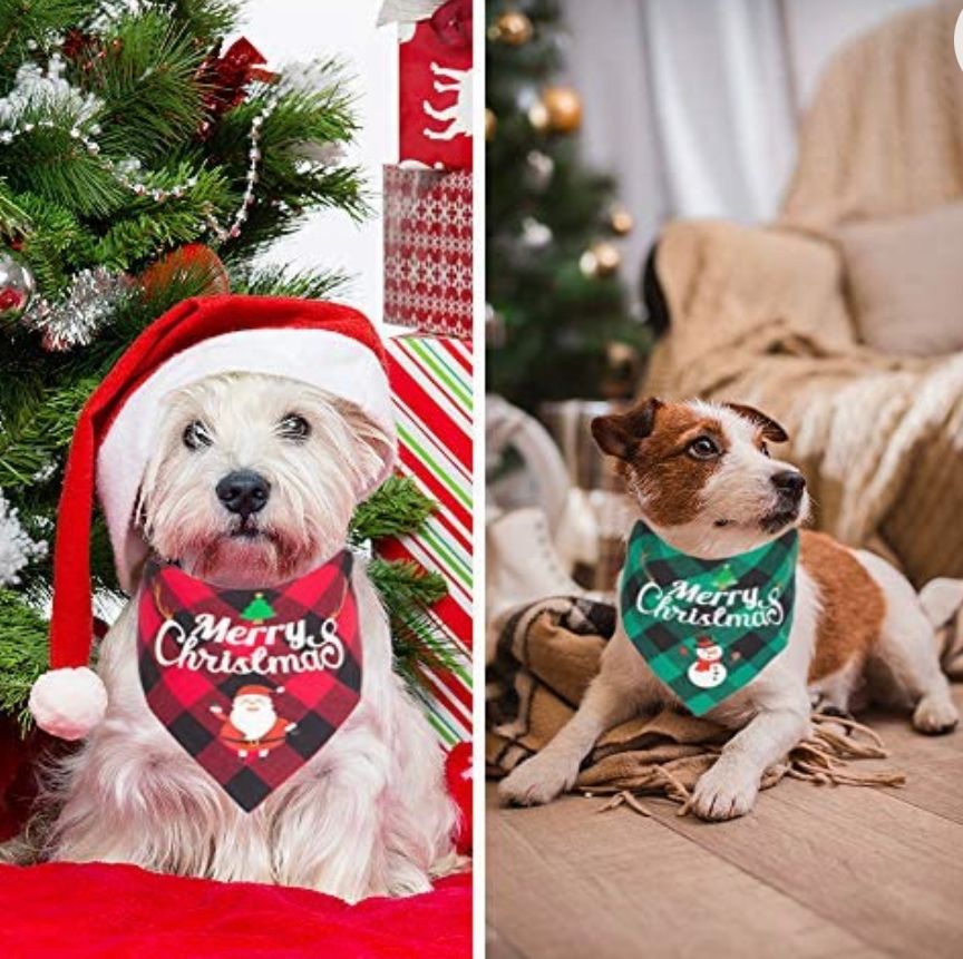 Christmas Bandana for cats and dogs