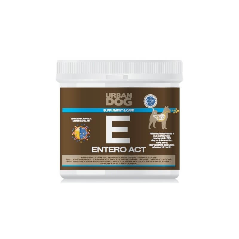 Urban dog supplement entero act , 350 gr