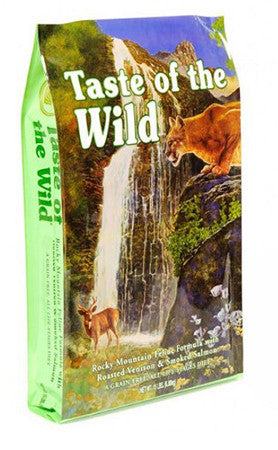 Taste of the wild cats, Rocky Mountain Feline® Formula with Roasted Venison & Smoked Salmon