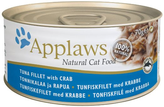 Applaws Cat Tin Tuna & Crab, 70g