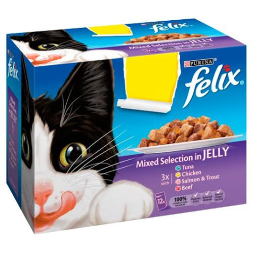 Felix Mixed Selection in Jelly, 12 Pack