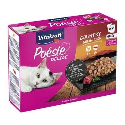 Vitakraft Poesie Delice, Contry selection , 6 pack