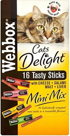 Webbox Cat's Delight Mini Mix (16 Pcs)