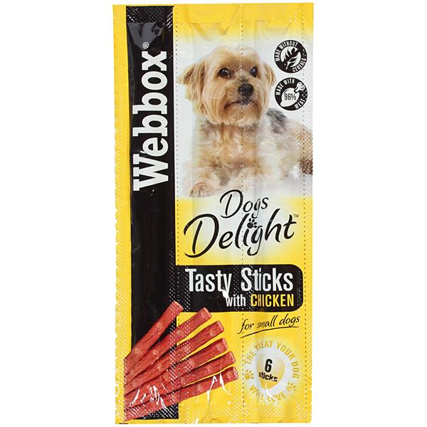 Webbox Dog's Delight Sticks with Chicken (Small Dogs)