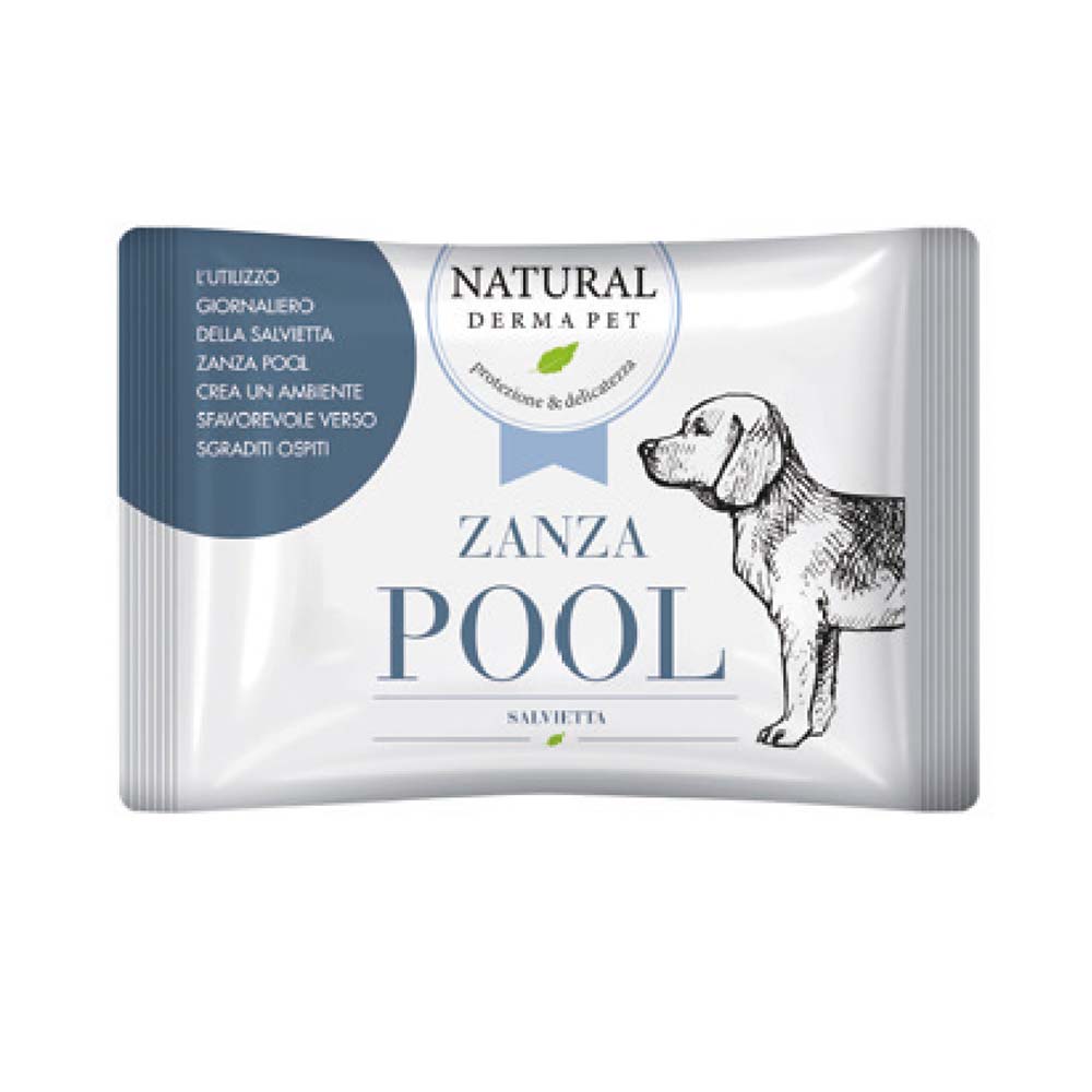 Natural Derma Pet wipes, Zanza Pool