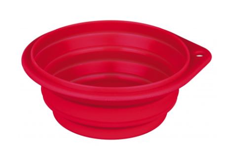 Silicone travel bowl Measurements: 1 l / ÷ 18 cm